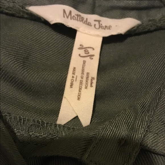 - Matilda Jane Green Tree Canopy Dress - Picture 6 of 7